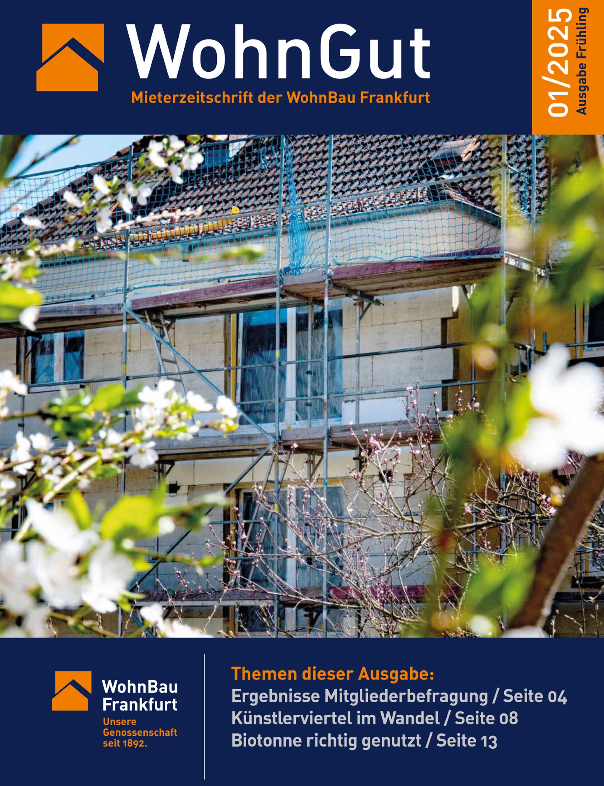 WohnBau-Frankfurt_Mieterzeitschrift-WohnGut_2025-01_Titel